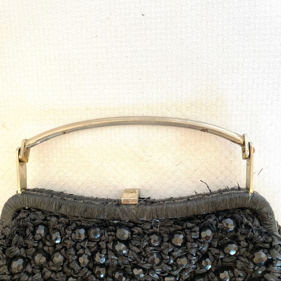 Marcus Brothers Vintage Hand Bag With Beads - Picture 2 of 8
